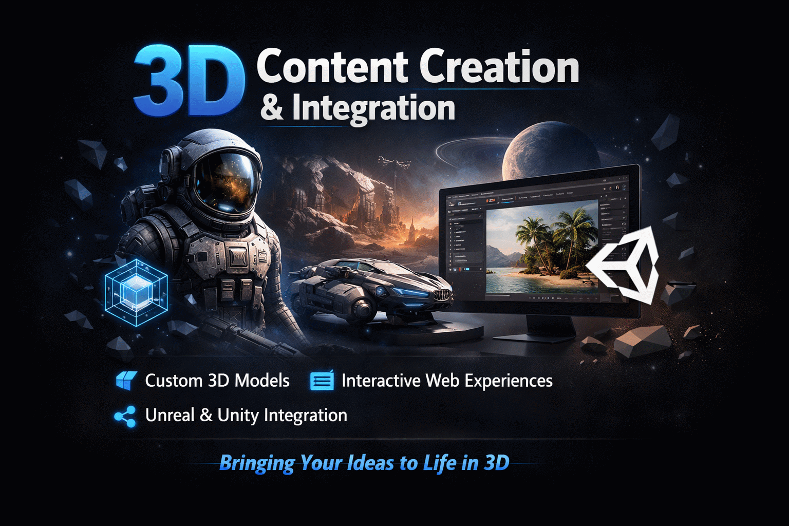 3D Content Creation & Integration